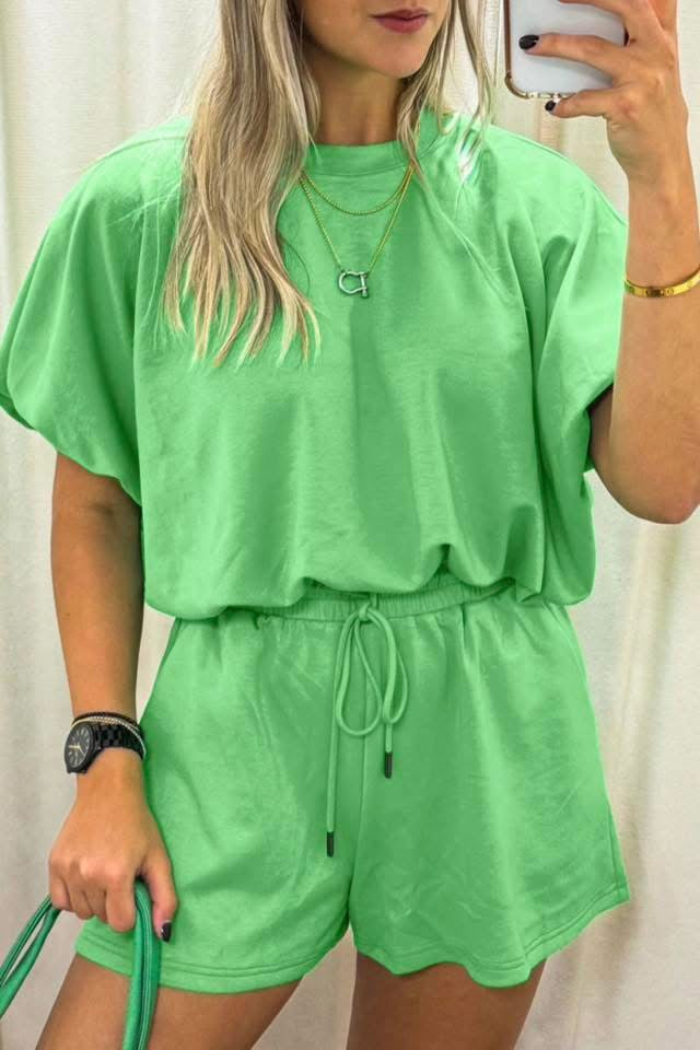 Puffy Tee + Shorts Set